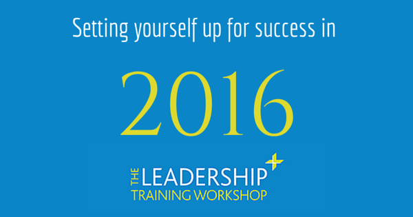 Setting yourself up for success in 2016